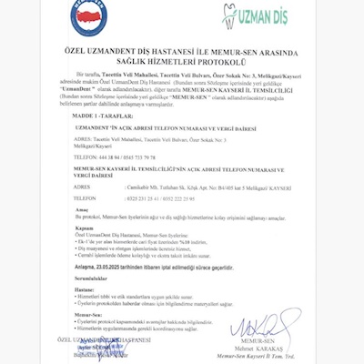 UZMANDENT DİŞ HASTANESİ