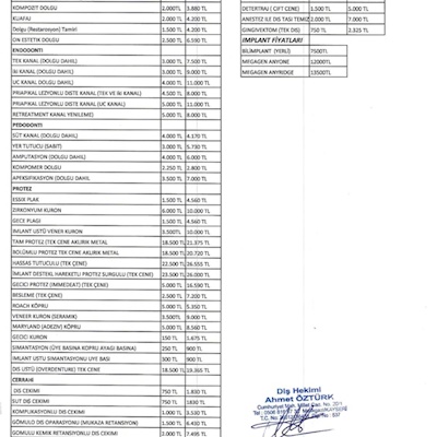 DİŞ HEKİMİ AHMET ÖZTÜRK